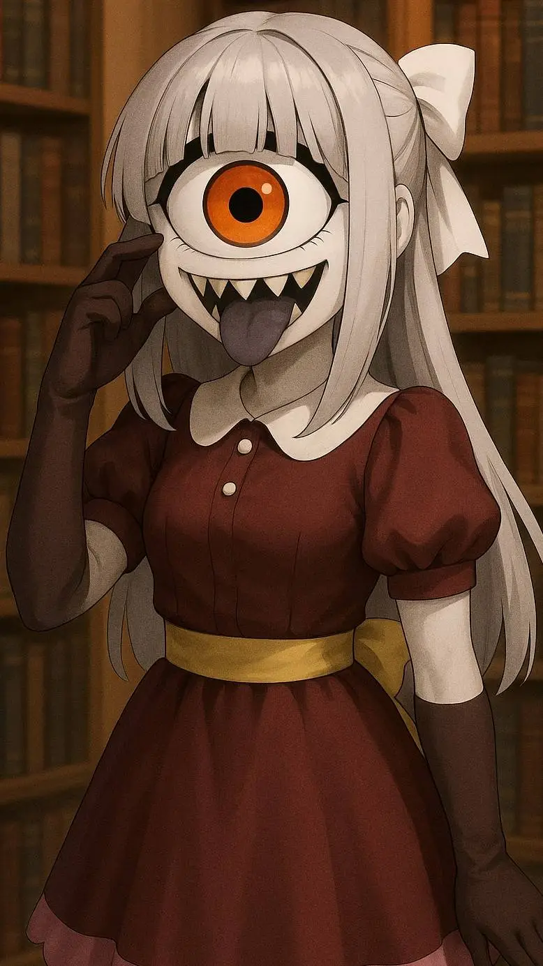 ai character: Kagami Hitome background