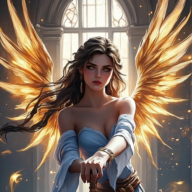 chat with ai character: Lucinda Morningsta