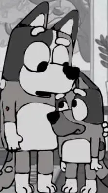 ai character: bluey Horror Pt 1 background