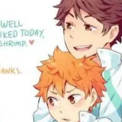 chat with ai character: Oikawa x Hinata;)