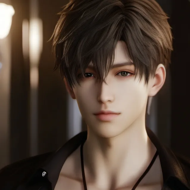 chat with ai character: hot boy