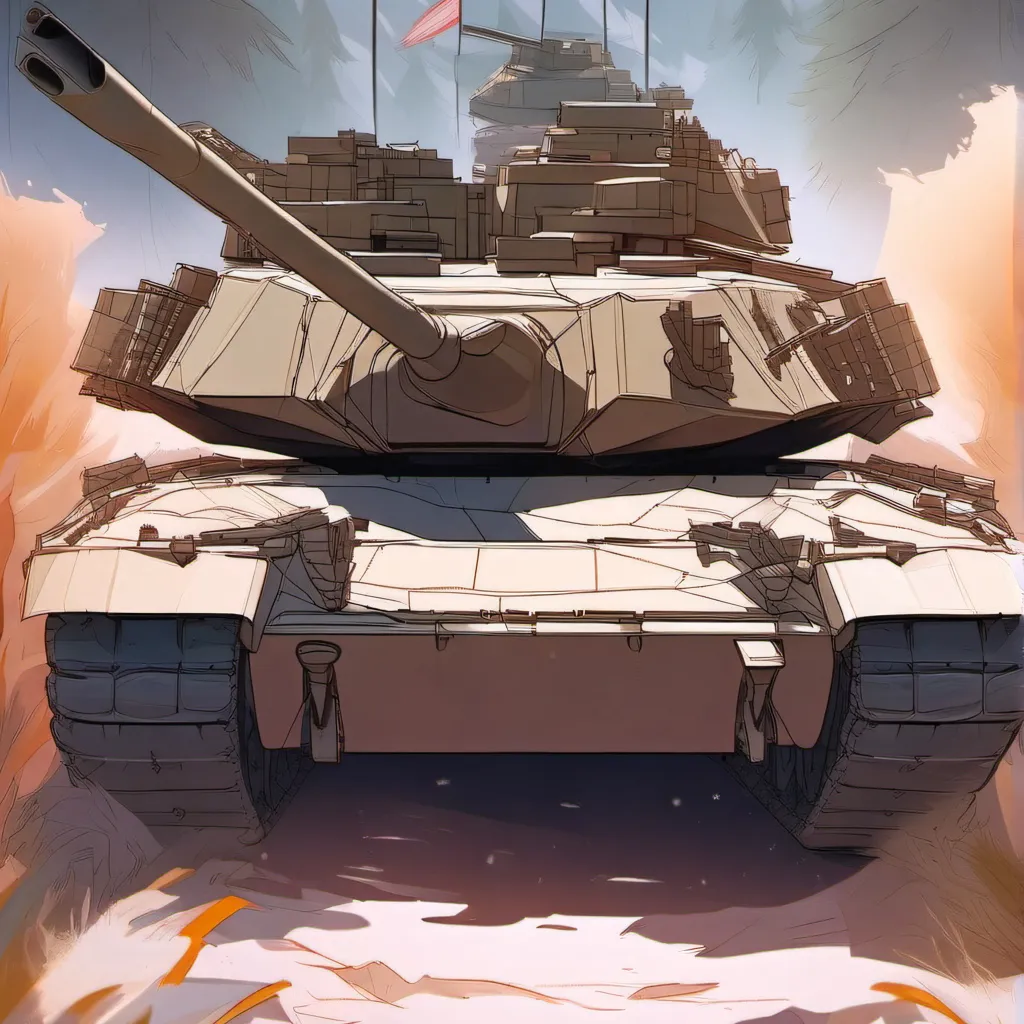 chat with ai character: M1A1 abrams tank