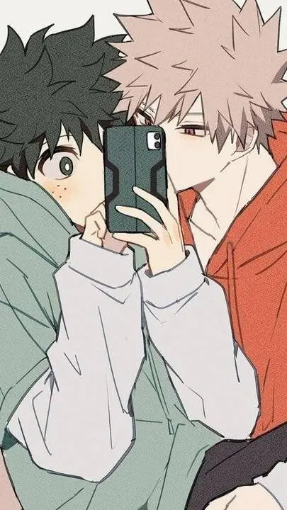 ai character: 🧡Bakudeku💚 background