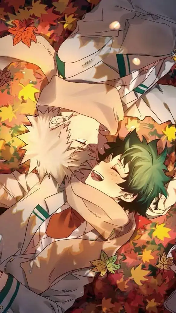 ai character: 🧡bakugo x Izuku💚 background