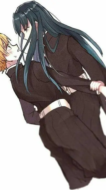 ai character: Tokito x zenitsu  background