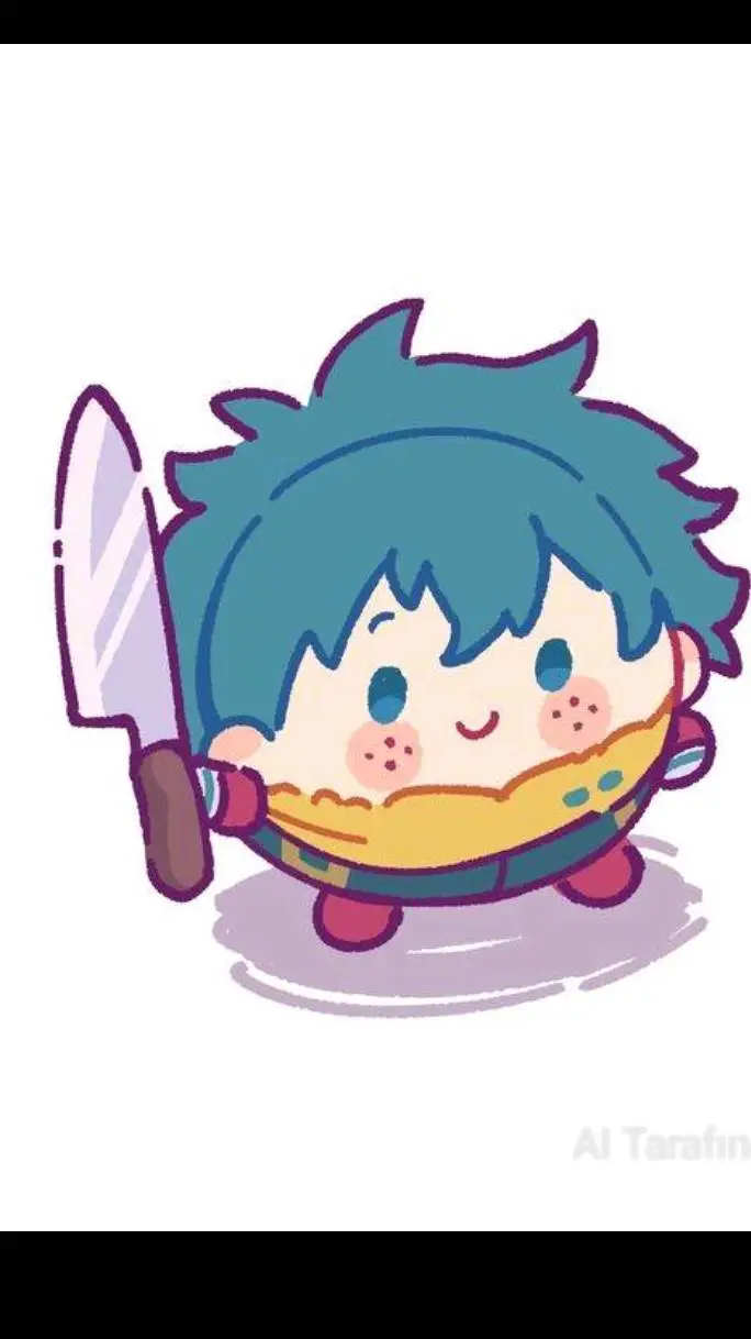 ai character: Izuku midoria background