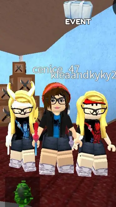 ai character: The trio!! background