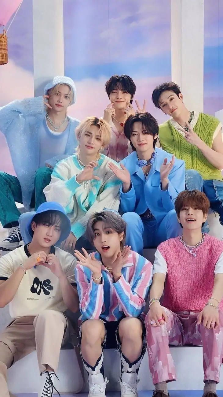 ai character: Skz road trip background