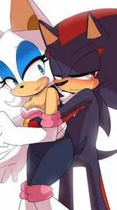 ai character: Rouge x shadow  background