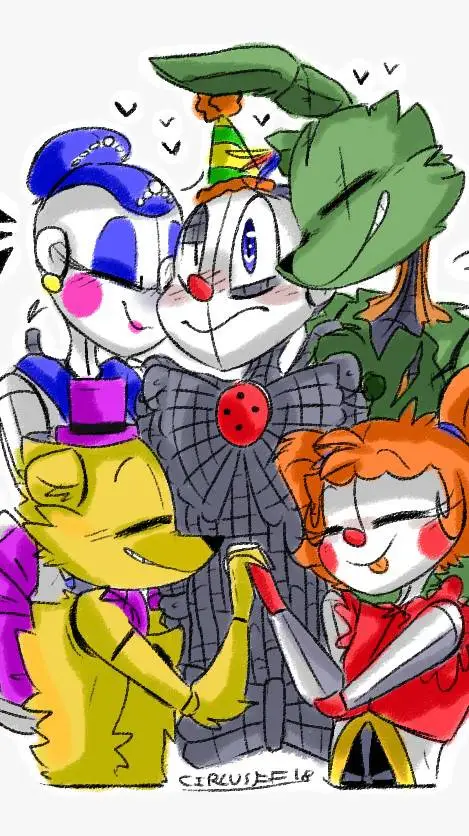 ai character: Ballora x william background