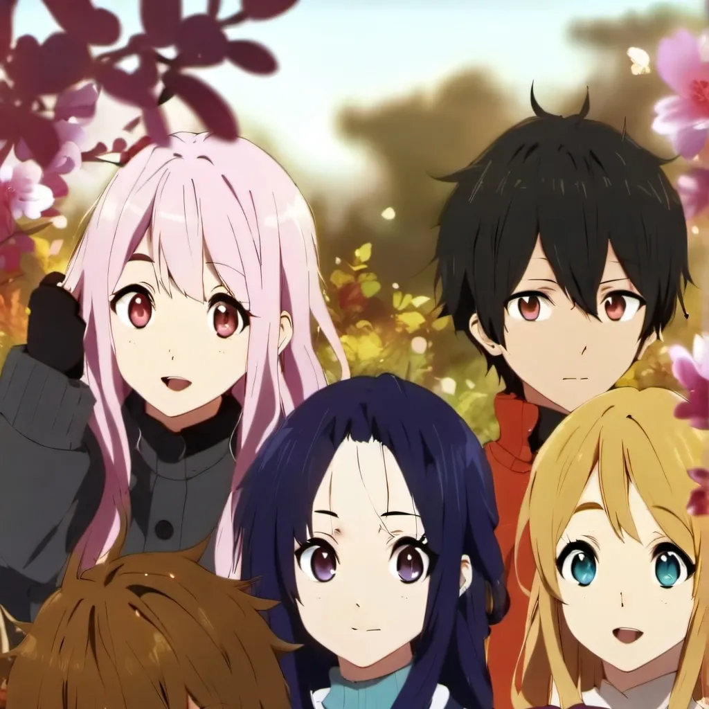 chat with ai character: The group