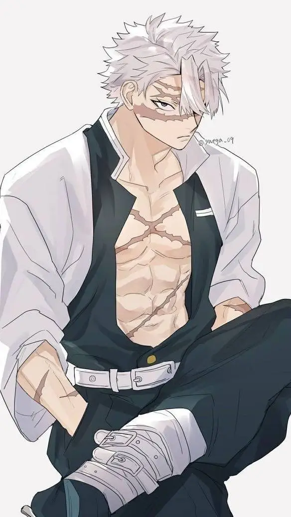 ai character: 😷Sick Sanemi🤒 background