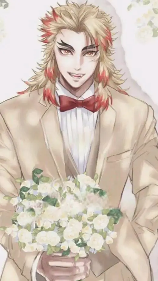 ai character: 🔥💍Kyojuro💍🔥 background