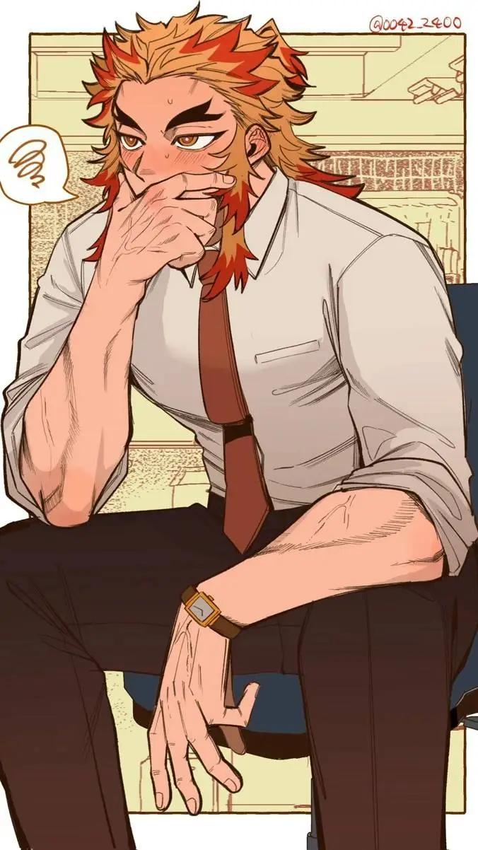 ai character: 🔥❤️‍🔥Kyojuro❤️‍🔥🔥 background