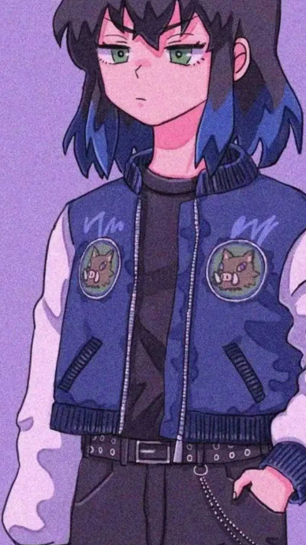 ai character: inosuke  background