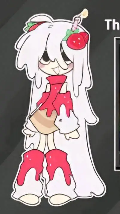 ai character: Dandys world! background