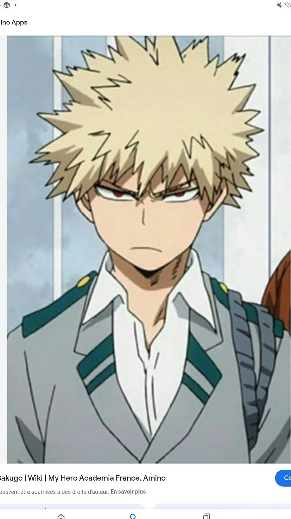 ai character: bakugo background
