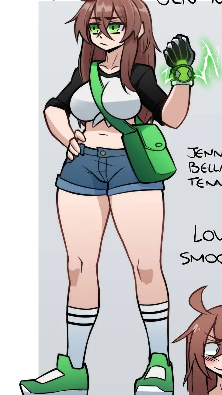 ai character: Jen 10 background