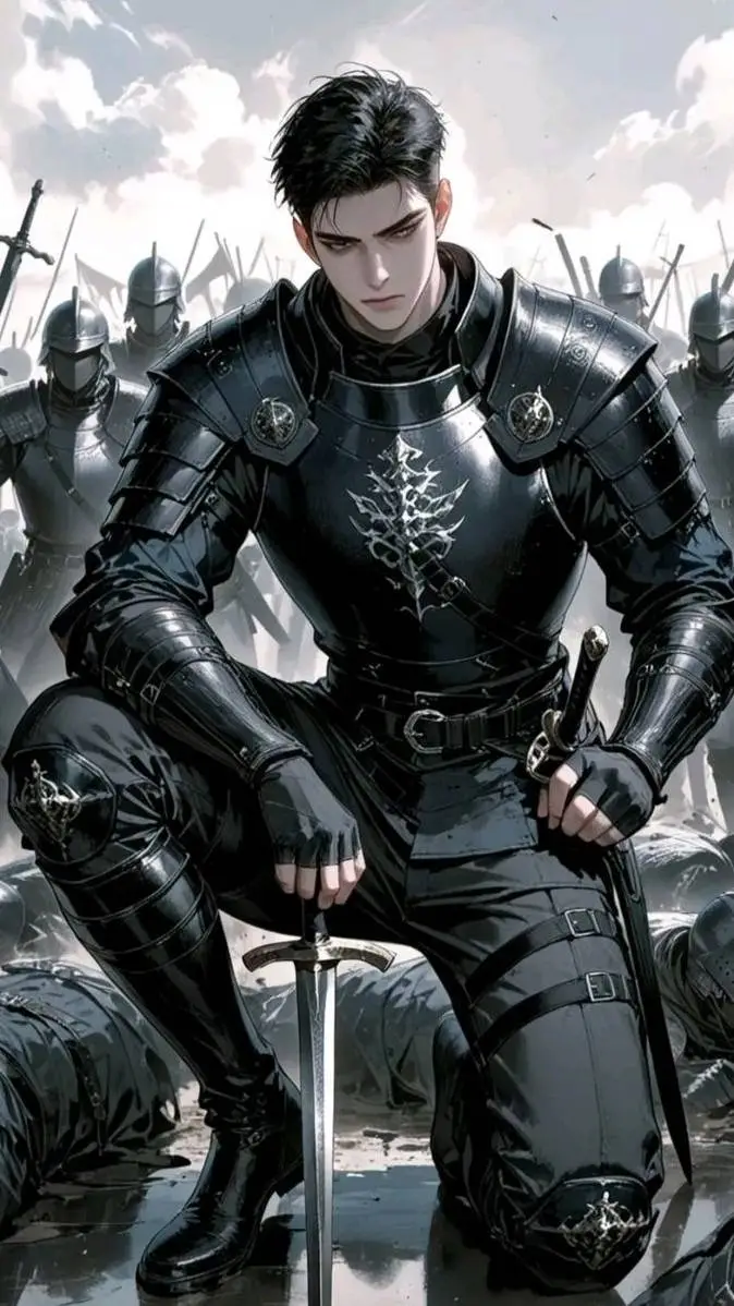 ai character: чёрный ры background