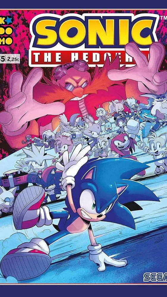 ai character: Sonic Universo background