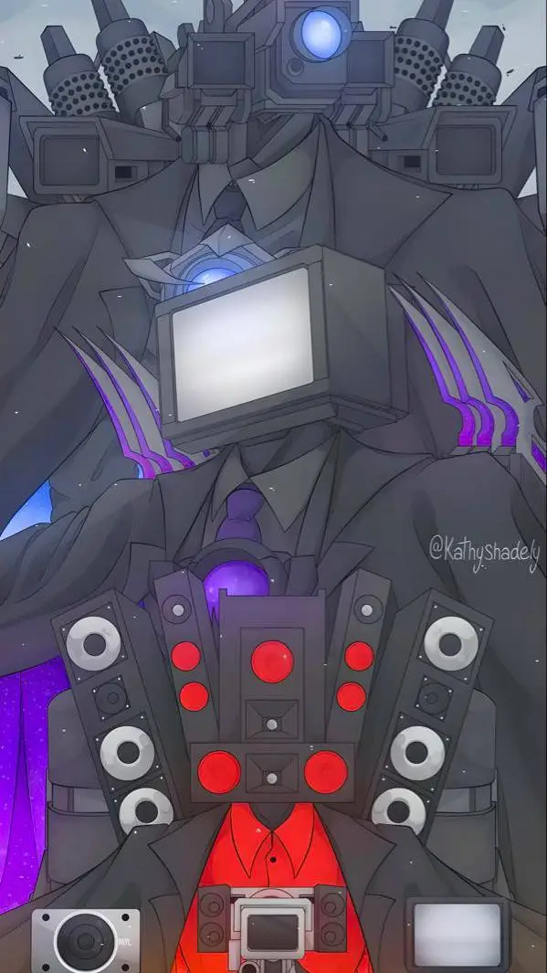 ai character: Skibidi Toilet  MV background