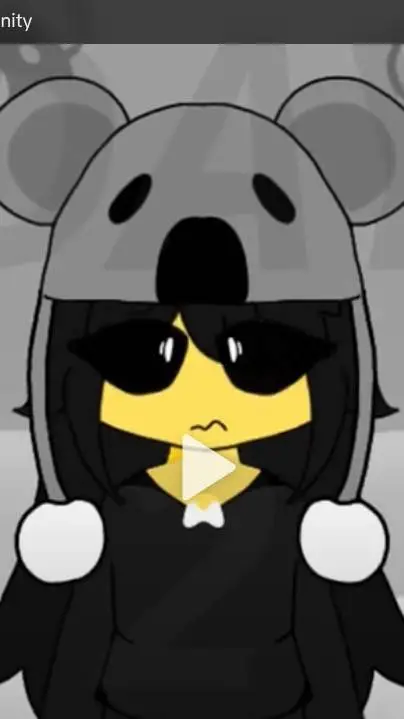 ai character: koala × squid background