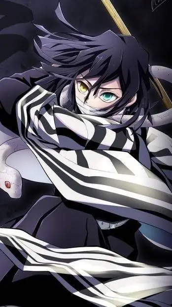 ai character: Obanai Iguro  background