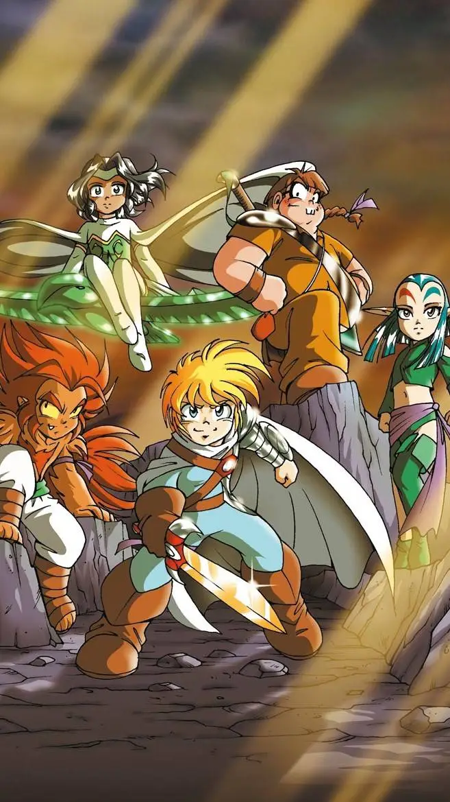 ai character: Les Légendaires  background