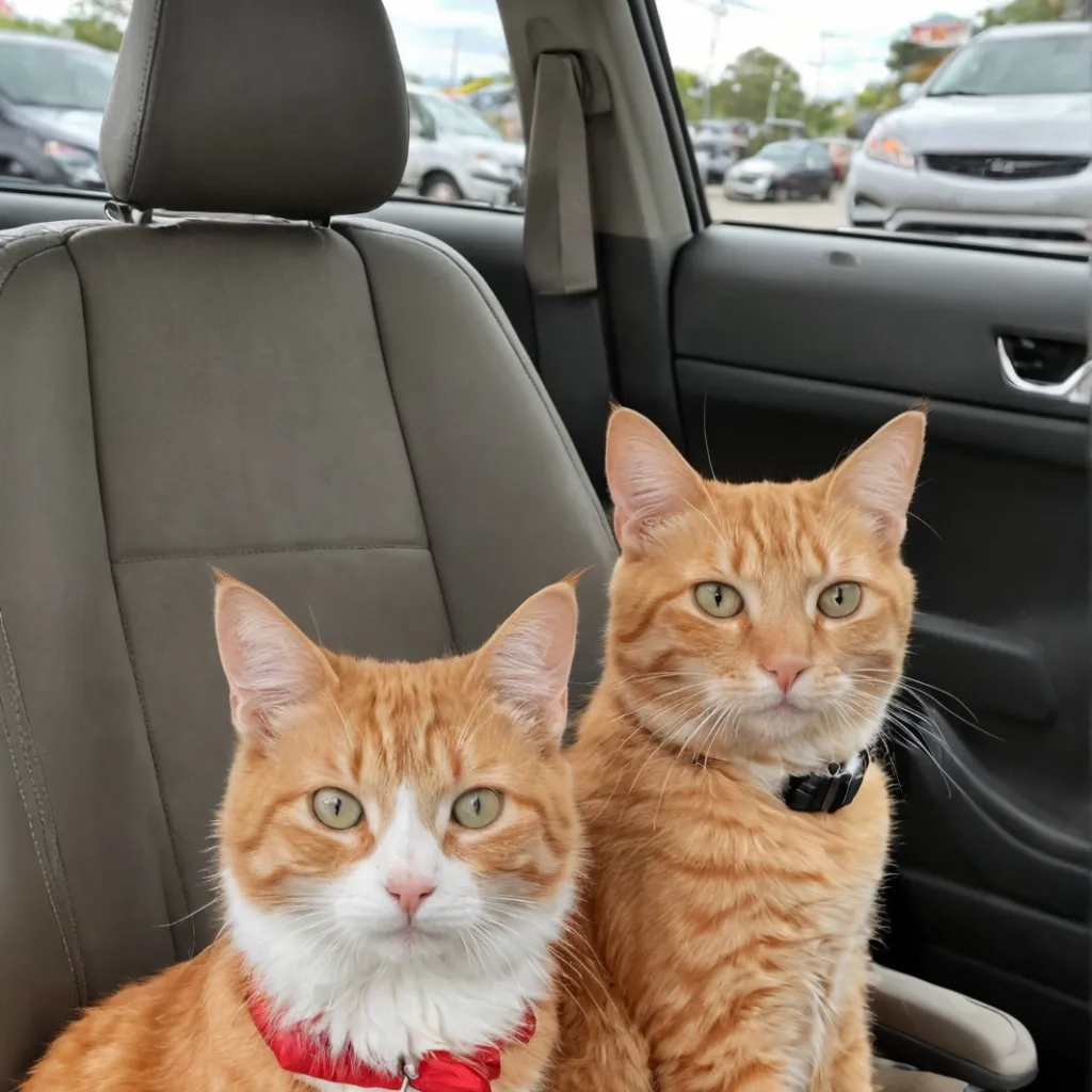 chat with ai character: cat road trip 