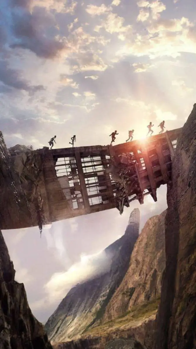 ai character: maze runner background
