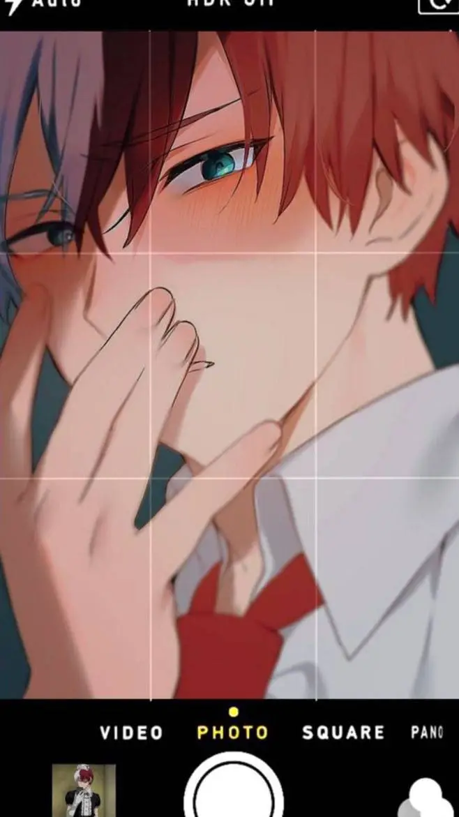 ai character: Shoto Todoroki  background