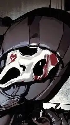 ai character: Ghost Face★ background