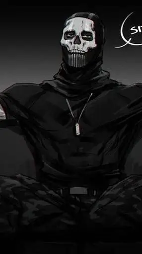 ai character: Ghost background