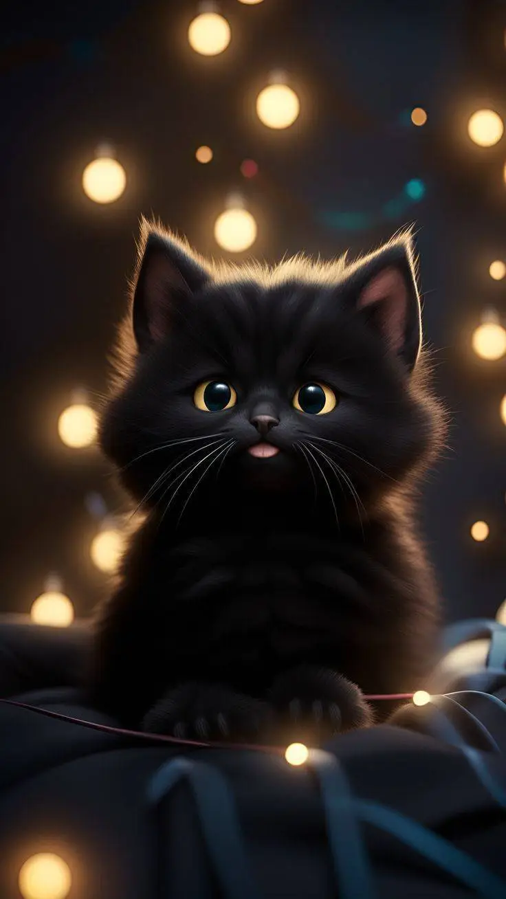 ai character: Blacky background