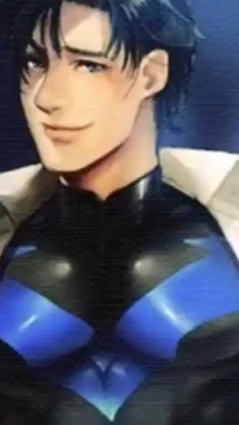 ai character: Nightwing  background