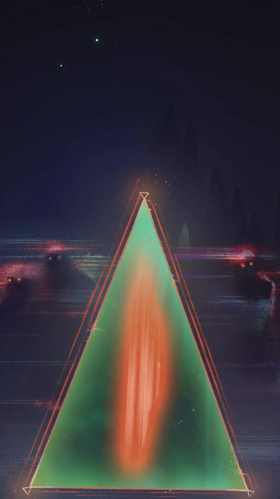 ai character: Oxenfree background