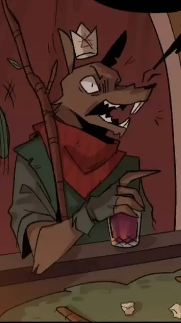 ai character: Knucklebones(COTL) background