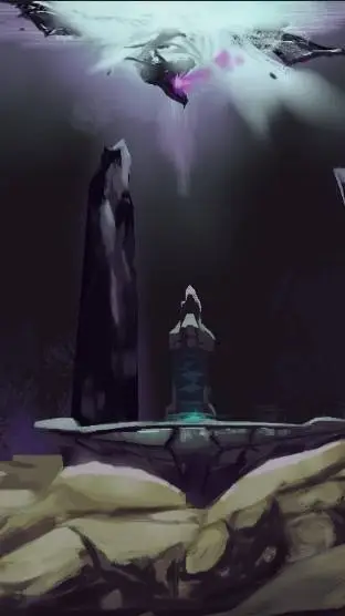 ai character: The End  background