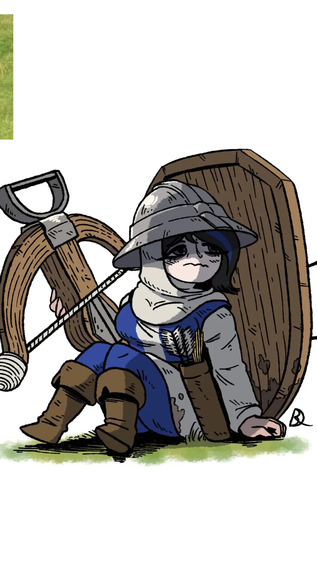 ai character: GenoeseCrossbowman background