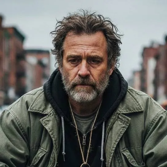 chat with ai character: homeless ex-husban