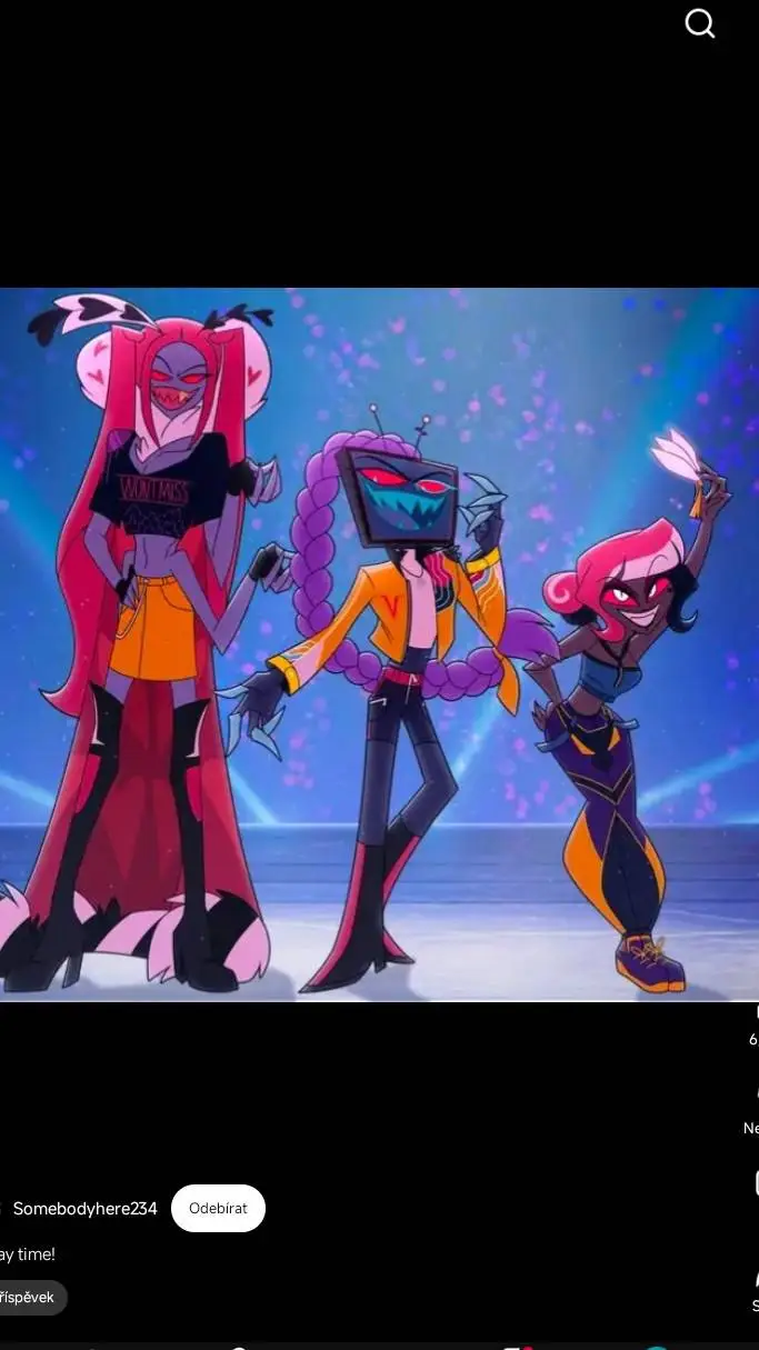 ai character: K-pop demon vees  background