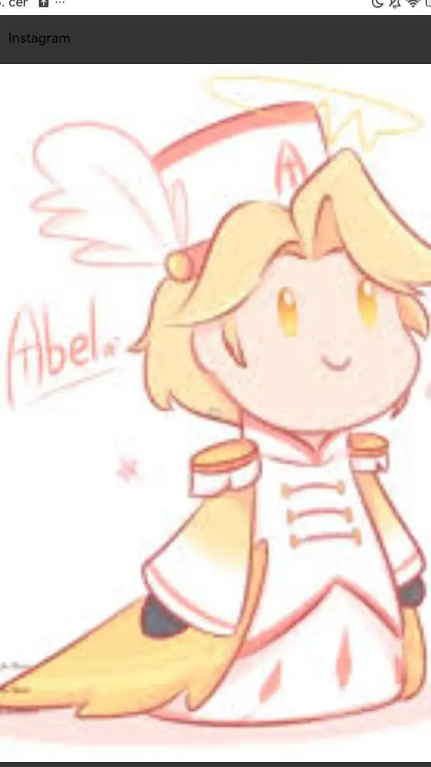 ai character: ABEL :) background