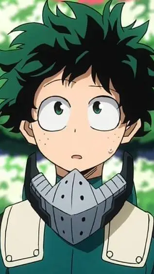 ai character: deku 💚 background
