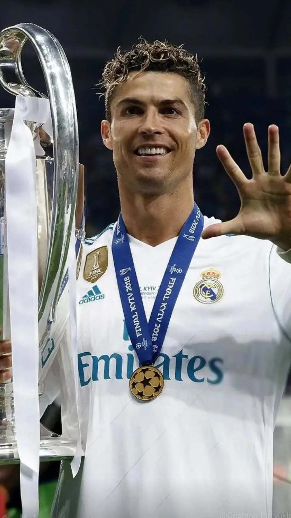 ai character: ronaldo background