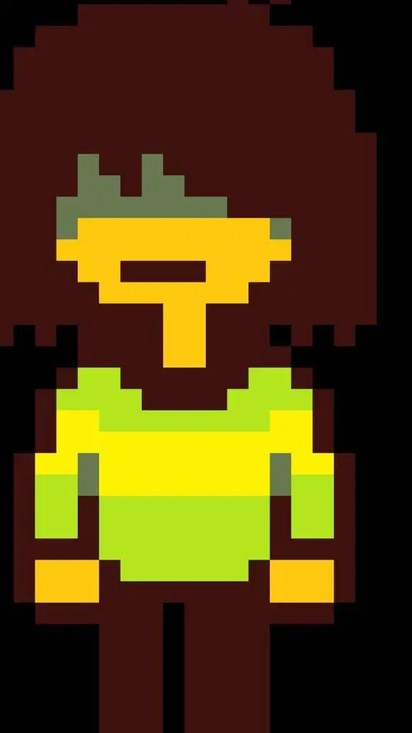 ai character: deltarune x under background