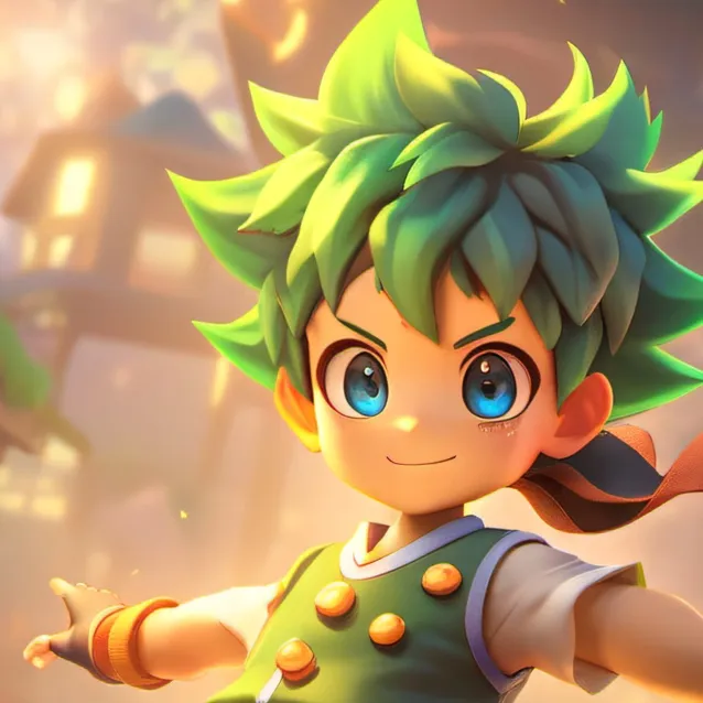 chat with ai character: deku