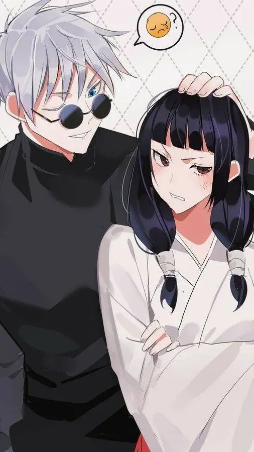 ai character: {Gojo Satoru💙○} background
