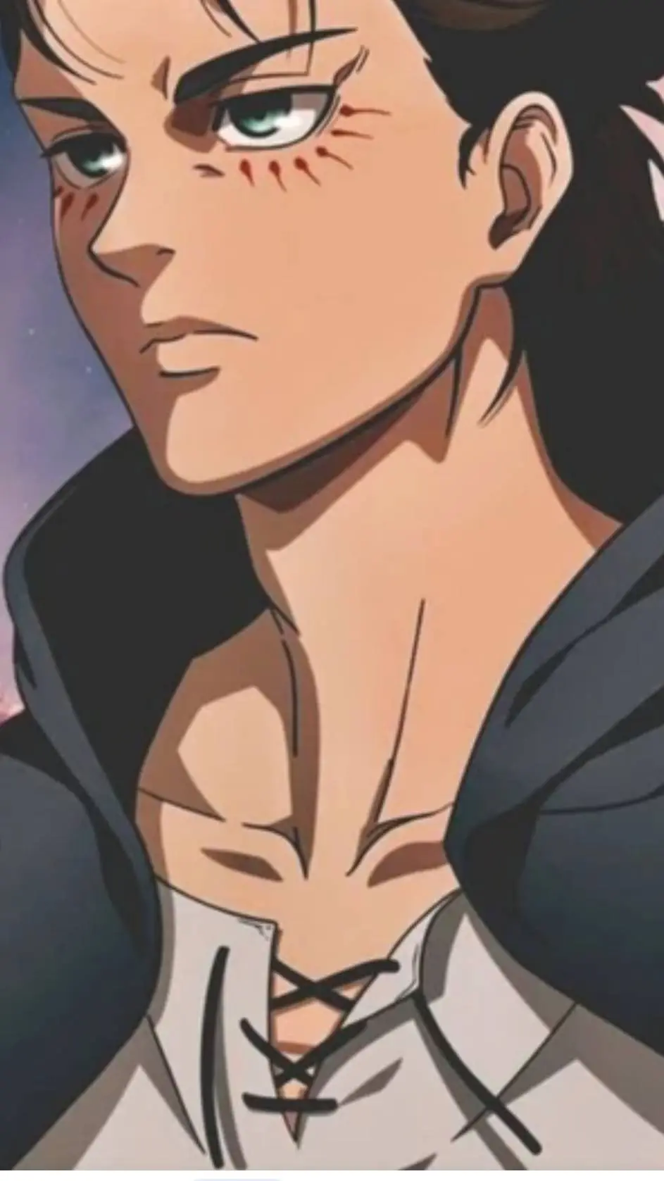ai character: eren yeager background
