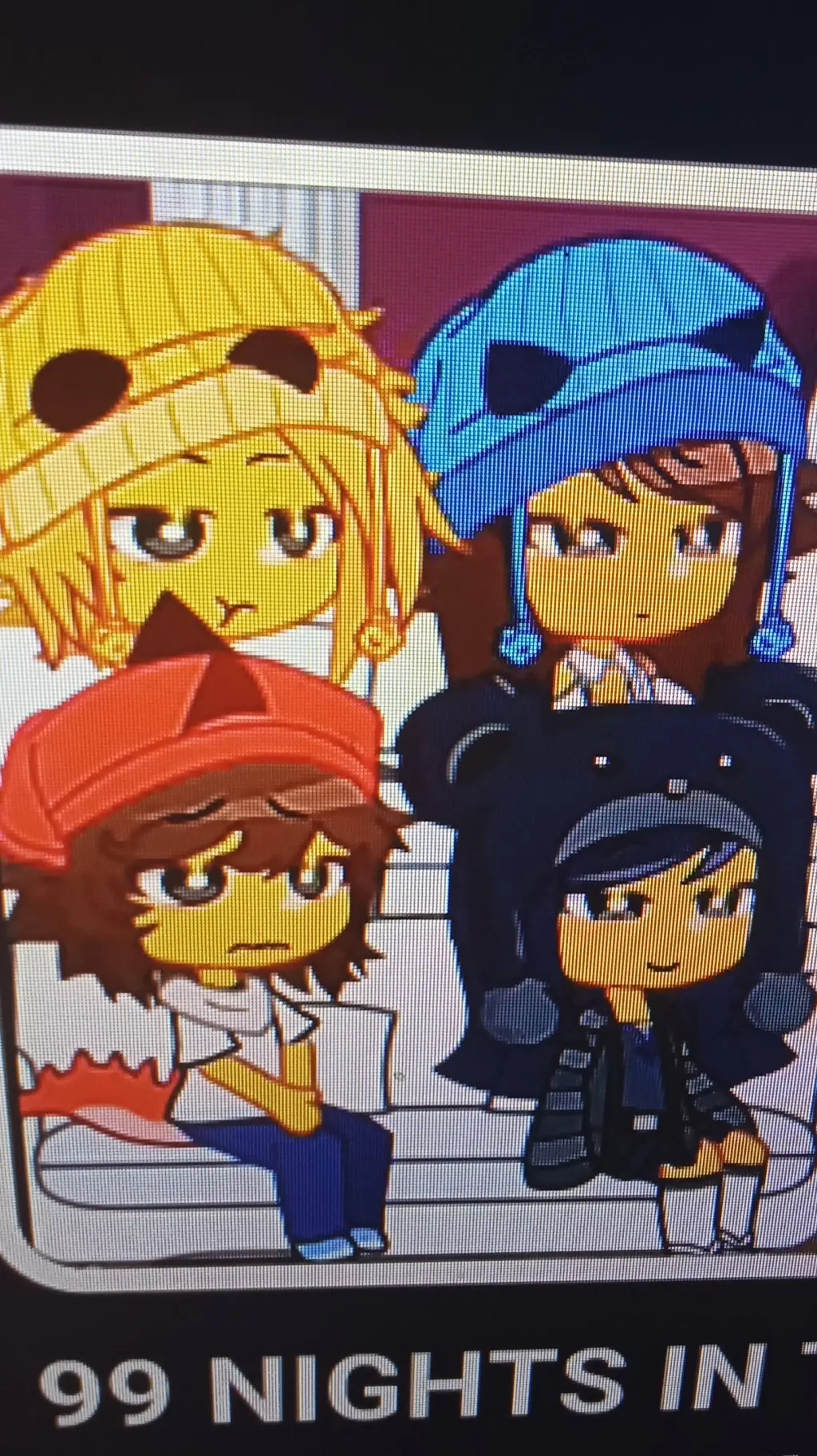 ai character: Missing kids  background