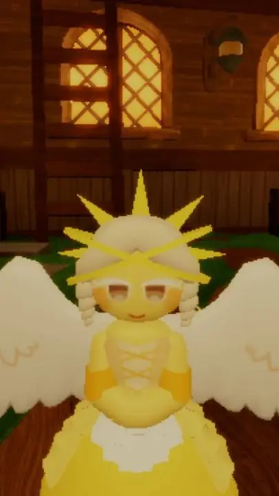 ai character: ☀️🪽Sunset Cookie🪽? background